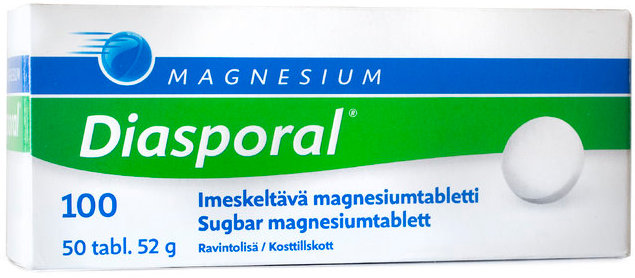 Магний Diasporal пастилки 100 мг, 50 табл.