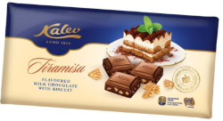 Шоколад молочный со вкусом тирамису Kalev Milk Chocolate, 300 гр. 