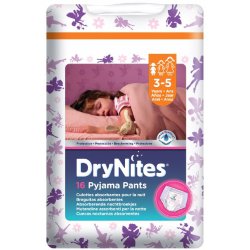 Huggies DryNites трусы для девочек 3-5 лет, 16 шт. 