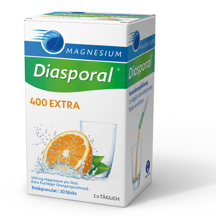 Магний Magnesium Diasporal Extra 400 mg, апельсин, 50 шт.