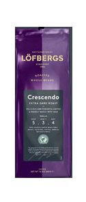 Кофе в зернах Lofbergs Crescendo, 5 ст. обжарки, 400 гр.