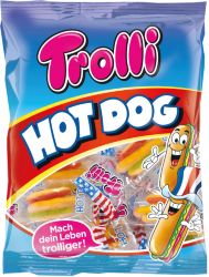 Жевательный мармелад Trolli Hot Dog, 150 гр.