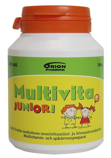 Мультивитамины Multivita Juniori, 200 табл.