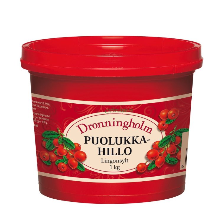 Варенье брусничное Dronningholm Puolukka-Hillo, 1 кг