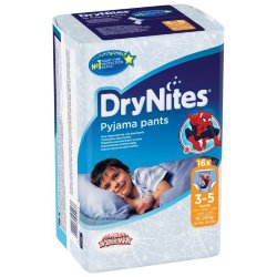 Huggies DryNites подгузники трусы для мальчиков 3-5 лет, 16 шт.