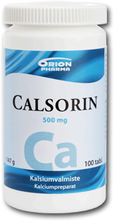Кальций Calsorin 500 мг, 100 табл.