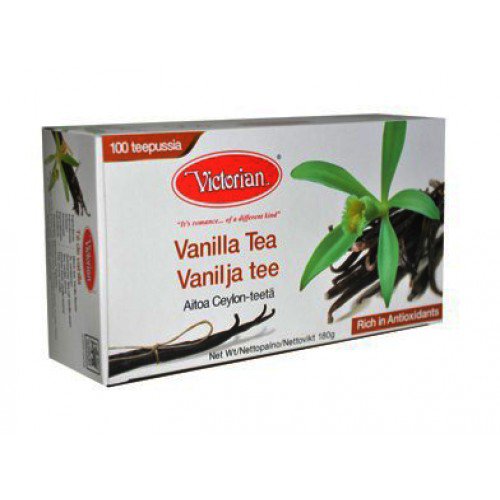 Чай черный Victorian Tea Vanilla, ваниль, 100 пак.