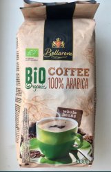 Кофе зерно Bellarom 100% Arabica Bio Organic, 1 кг