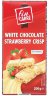 Шоколад белый Fin Carre White Chocolate Strawberry Crisp, 200 гр.