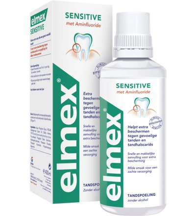 Elmex Sensitive Ополаскиватель для полости рта, 400 мл.