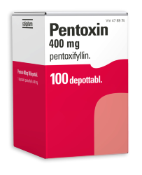 Pentoxin 400 mg (пентоксифиллин), 100 табл.