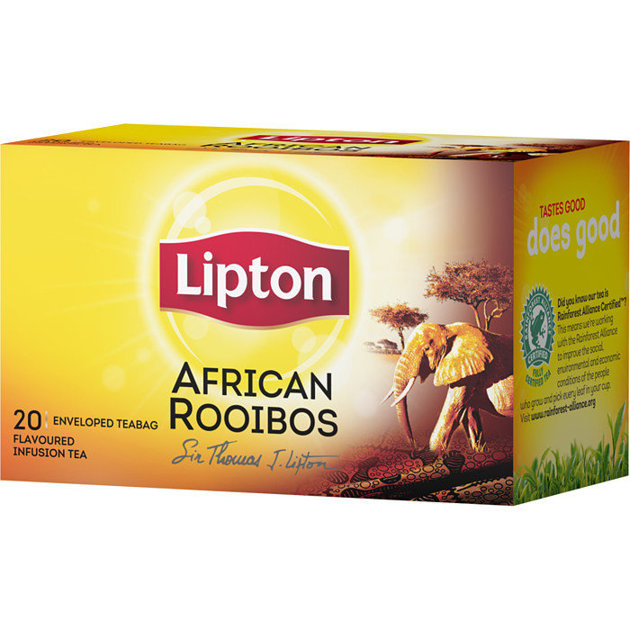 Чай ройбуш Lipton African Rooibos Tea, 20 пак.