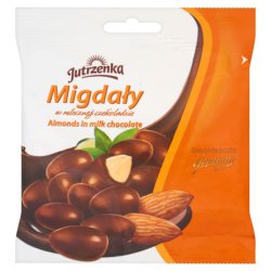 Миндаль в шоколаде Jutrzenka migdaly, 80 гр