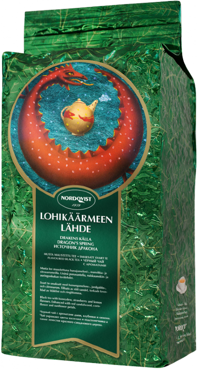 Чай черный "дракон" Nordquist Lohikaarmeen lahde, 1 кг