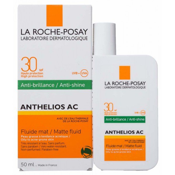 Флюид экстрем матирующий для лица SPF 30 La Roche-Posay Anthelios AC, 50 мл.