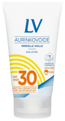 Солнцезащитный гипоаллергенный крем SPF30 LV Aurinkovoide, 150 мл.