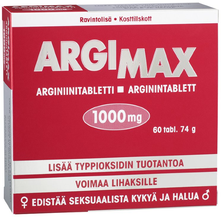 Argimax 1000 mg Аргинин сильный, 60 табл.