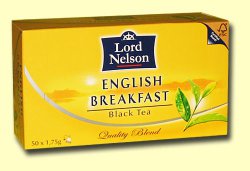 Чай черный Lord Nelson English Breakfast , 50 пак.