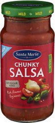 Томатный соус с луком, халапеньо и помидоры Santa Maria Chunky Salsa Mild, 230 гр. 