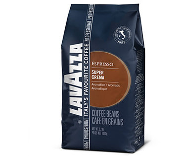 Кофе в зернах Lavazza Espresso Super Crema, 1 кг. 