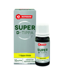 Витамин Д Bioteekin Super D-tippa, 10 мкг., 8 мл.