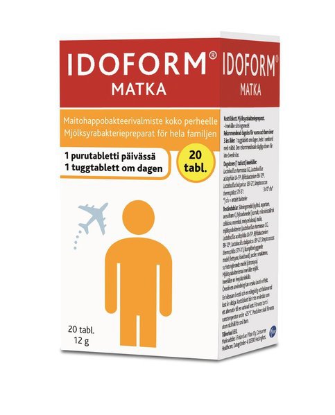 Бифидобактерии (для путешествий) Idoform Matka, 20 таб.