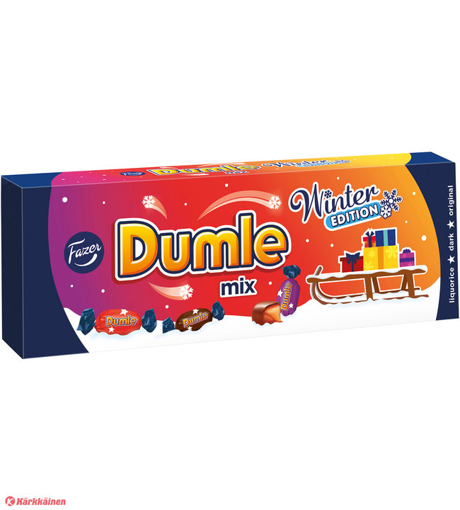 Конфеты Dumle Mix Winter, ириски, 350 гр.
